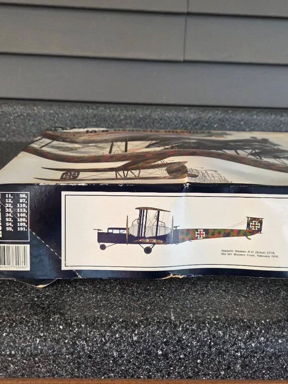 Roden, Zeppelin Staaken R.VI German WW1 Bomber 1/72 scale Sealed Contents RARE